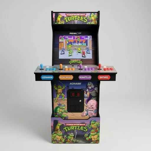 Arcade1Up Teenage Mutant Ninja Turtles Arcade Cabinet