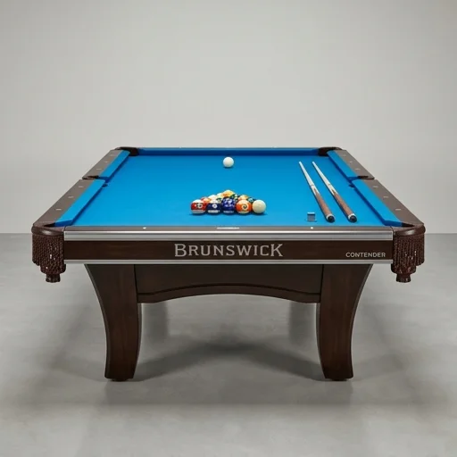 Brunswick Billiards Contender Pool Table